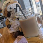 ベジバル チバットリア - アイスカフェオレ♡(＾(工)＾)ﾁｭ~♡