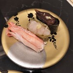 廻転とやま鮨 - 富山湾三種