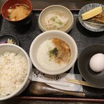 でんがく･季節料理 おかじま - 玄米とろろ定食 ¥1,000