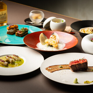 ◆四季を味わう創作フレンチ「おまかせコース」