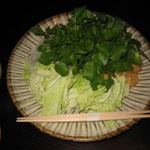 山里料理 葡萄屋 - 鍋用の野菜