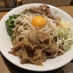 肉盛り みそラーメン 侍倶楽部 - 