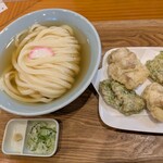 手打ちうどん 上を向いて - 