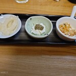 地酒屋 ぽん - 電話予約でサービスしてもらえた「おつまみ３種盛り」