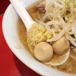 ラーメン二郎 - ショウガ半分