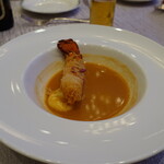 ホテル日航大分 オアシスタワー - オマール海老のスープ