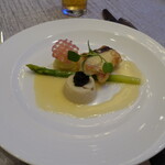 ホテル日航大分 オアシスタワー - 甘鯛のポワレ帆立貝のムース