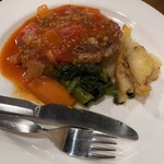 ラコンチャ - バスク風ハンバーグ