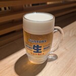 太閤うどん - 生ビール