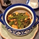 Suppon to Thai Tsukishima Genpei - 四万十鶏とTAHIバジルの蒸しカレー。