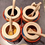 Suppon to Thai Tsukishima Genpei - パッタイの味変アイテム。