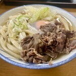 柳原うどん - 肉玉うどん