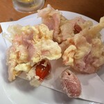 居酒屋ゆたか - ガリの天ぷら