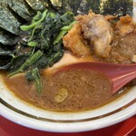 IEKEI KANSAI 王道家直系 我道家 - スープ美味すぎる