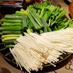 神田 タンだけ - タンしゃぶ用のお野菜