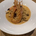 Bon Appetit - 天使の海老のクリームパスタ