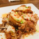 旬魚・地酒 トロ八 - 元祖自慢油淋鶏～自家製伝統特製ソース仕立て～