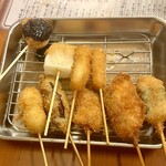 名代 鶴亀家 - 串カツいろいろ