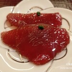 鮨みなと - 3品目、鰹。とても美味しかったです。