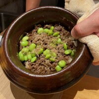 和食割烹 やまぼうし - やまぼうし(黒毛和牛時雨煮の炊き込みご飯)