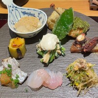 和食割烹 やまぼうし - やまぼうし(季節の八寸盛り合わせ)