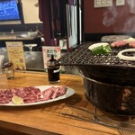 京もつ鍋 炭火焼肉 ホルモン 火洛 - 