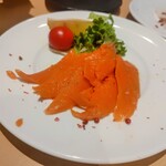 彩屋 - サーモンカルパッチョ
