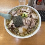 やひこ - チャーシュー麺（大盛、油）