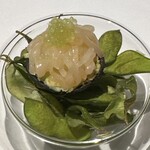 ラ・ヴァガボンド - ケンサキイカのタルト　イカスミ