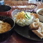 合歓の木 - 日替りランチ・食後ドリンクサービス