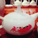 倶楽湾 - 中国飯店系列といえばこのポット。かわゆ。