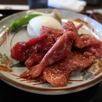 쿠로야 우에노마치점 - 切り落としランチのお肉