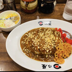 日乃屋カレー 大宮店 - 名代上メンチカツカレー七分盛り