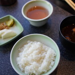 モリタ屋 - ご飯のセット