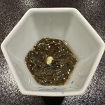 神田錦町 鮨たか晴 - 太岩もずく（福井）