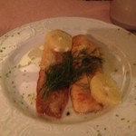 Zum Storch am Dom - スズキのソテー