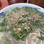 元祖ラーメン長浜家 - お化粧終了！