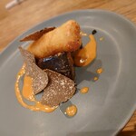 Bistro TAKU - ズワイガニのクロケット
                                ソースアメリケーヌ
                                米ナス&トリュフ