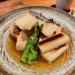 酒と肴 ててて - あらやだ！夏の旬スズキさんではありませんか焼き浸しのぉ 癒されましたって言葉 適切でしたか？ご主人