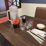 第7ギョーザの店 - 卓上セット