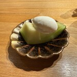 まとい 銀座 - メロンとアイス