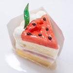 ビスキュイ - 2025.8 すいかショート（650円）