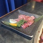 明月館 - 上ハラミは、、、売り切れにつきハラミ♪