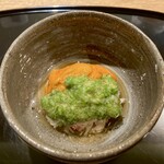 紀尾井町 南かわ - 毛蟹オクラ雲丹