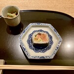 紀尾井町 南かわ - トロタク巻•胡麻和え