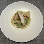 フィエルテ - ⑤島根県産の15日熟成したウッカリカサゴを使ったソテー