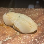 鮨 惣五郎 - 帆立貝柱