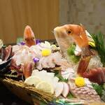 月のうさぎ - 料理写真:刺身船盛