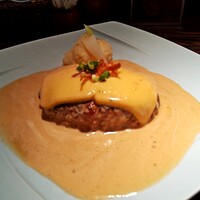 旬菜ステーキ処 らいむらいと - らいむらいと風チーズハンバーグ200g