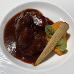 デュ バリー - ニンジンのピューレが付いてるの、ニンジン嫌いだけど美味しくたべれた！